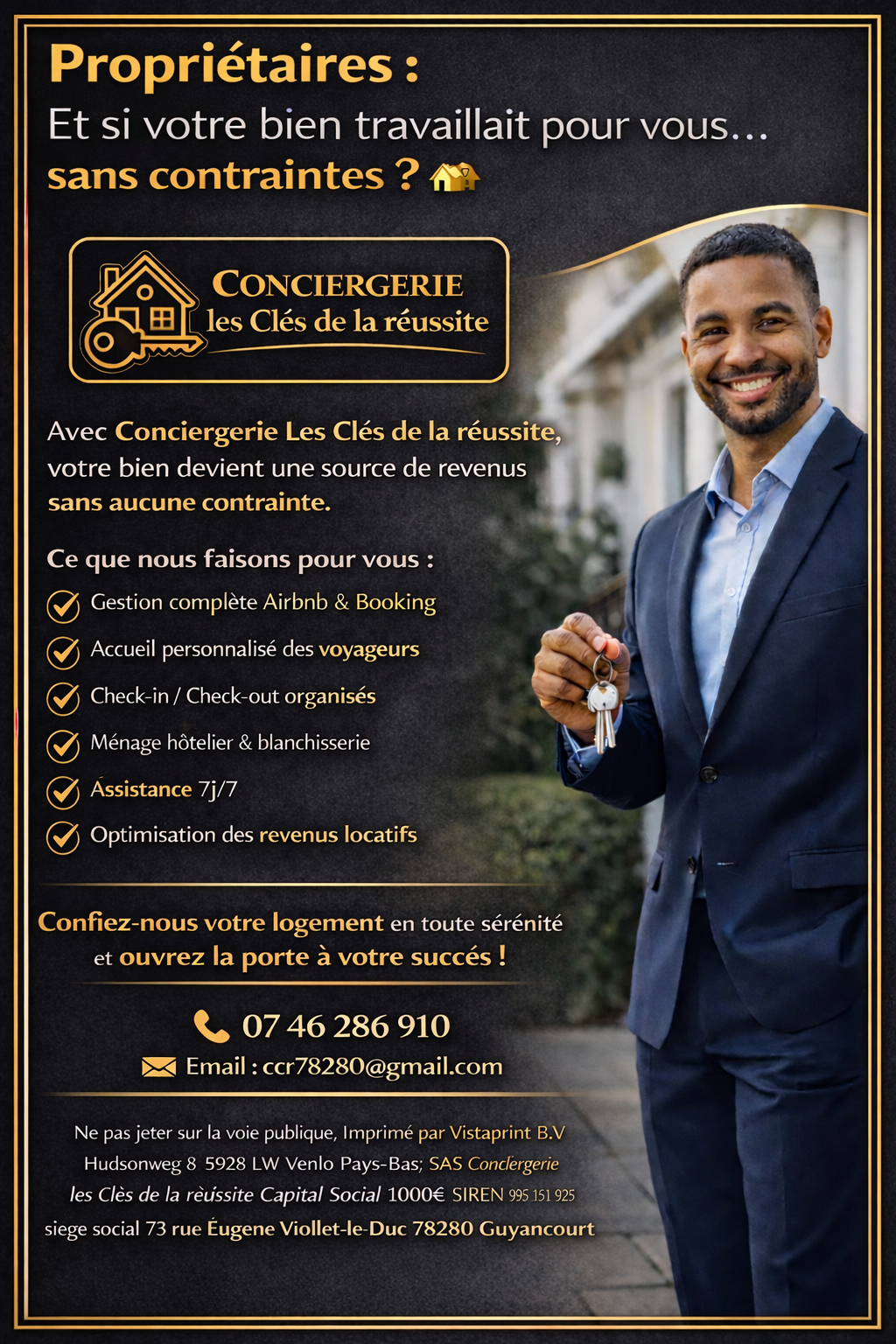 Lydia Conciergerie les Clés de la Réussite